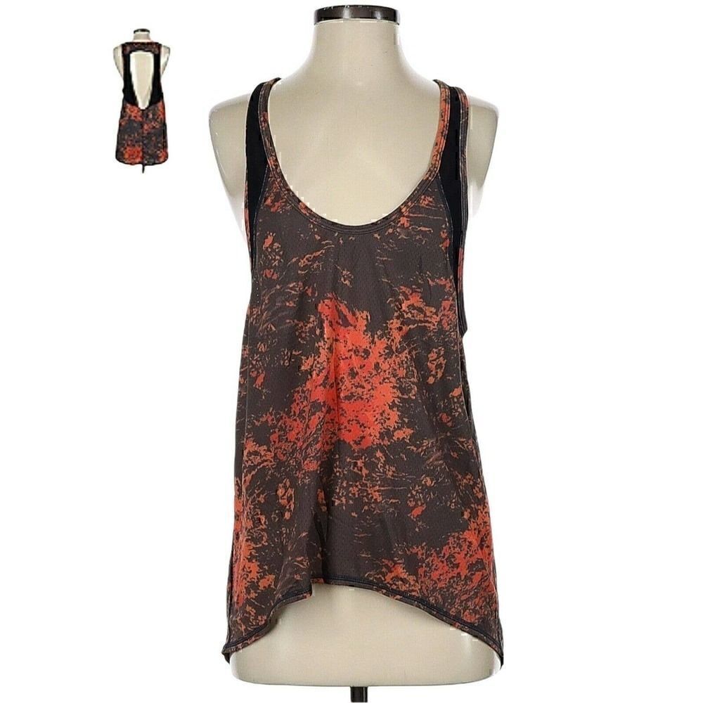 Vimmia Printed Energy Tank Top Color Solaris/Black Size Small